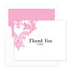 Damask Scroll Thank You Folded Note Cards Image 8 of 9